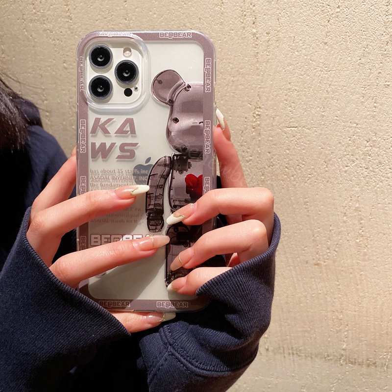 Dễ Thương Ốp Điện Thoại Mềm Hình Gấu Đáng Yêu Cho realme c53 11 10 8 7 x7 max q2 q3 pro neo 2 narzo 50i 50a c21 v13 v5 v15