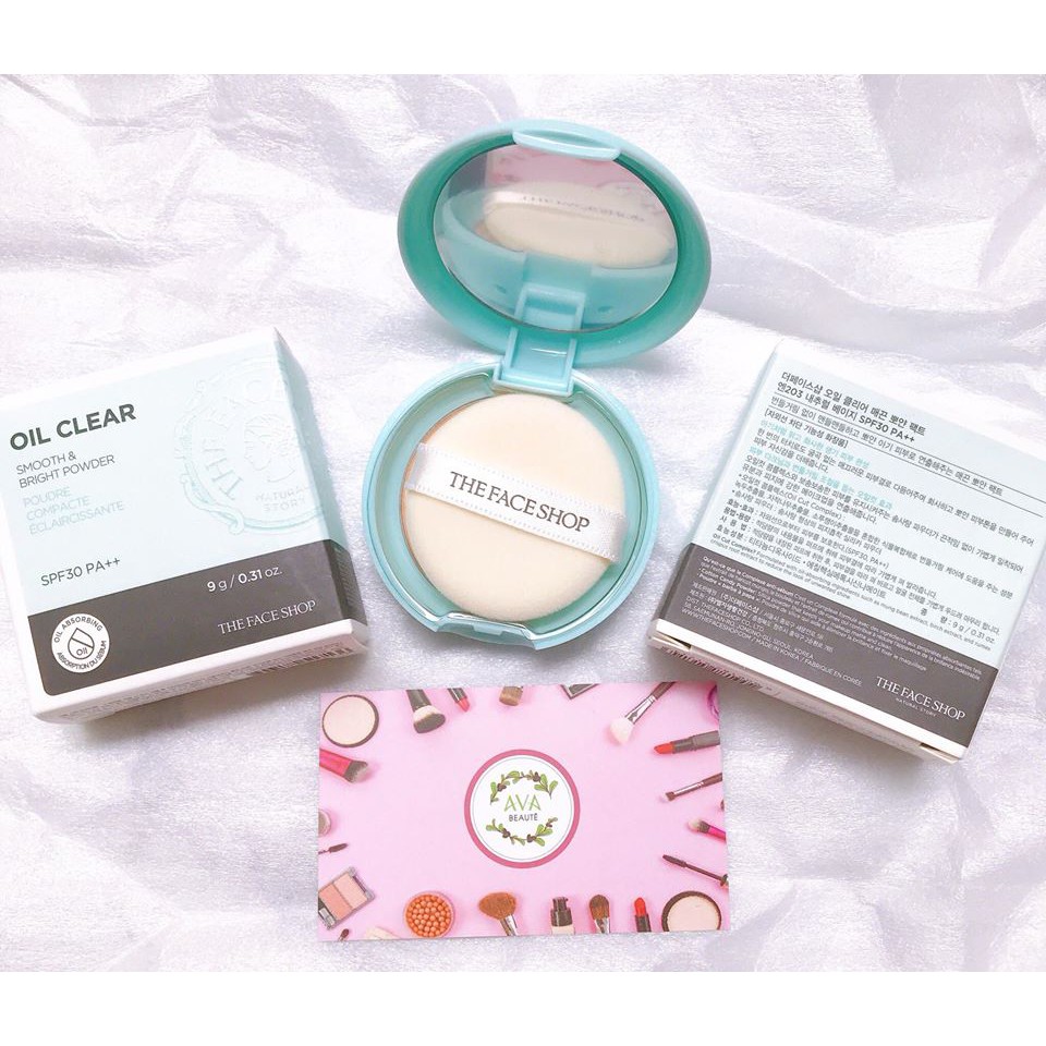 Phấn Phủ Nén Kiềm Dầu Oil Clear Blotting Pact