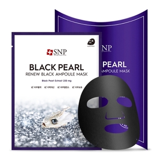 [Hàng mới về] Set 10 mặt nạ Snp tinh chất ngọc trai đen 25ml