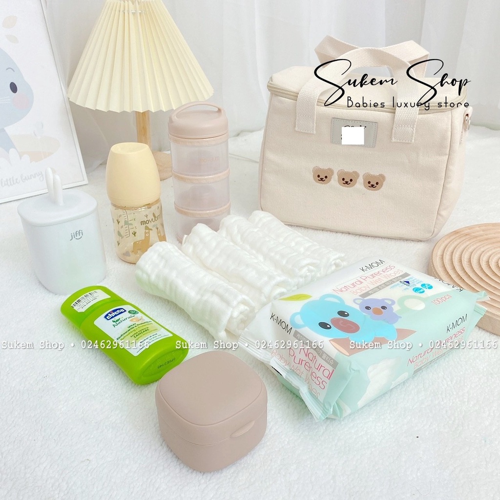 Túi Giữ Nhiệt/Túi Xách Bỉm Sữa Chy Beli Cho Mẹ