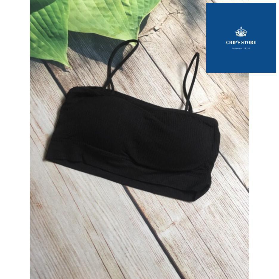 ÁO BRA THUN TĂM, QUÂY GÂN CÓ DÂY DỄ THƯƠNG A09 | BigBuy360 - bigbuy360.vn