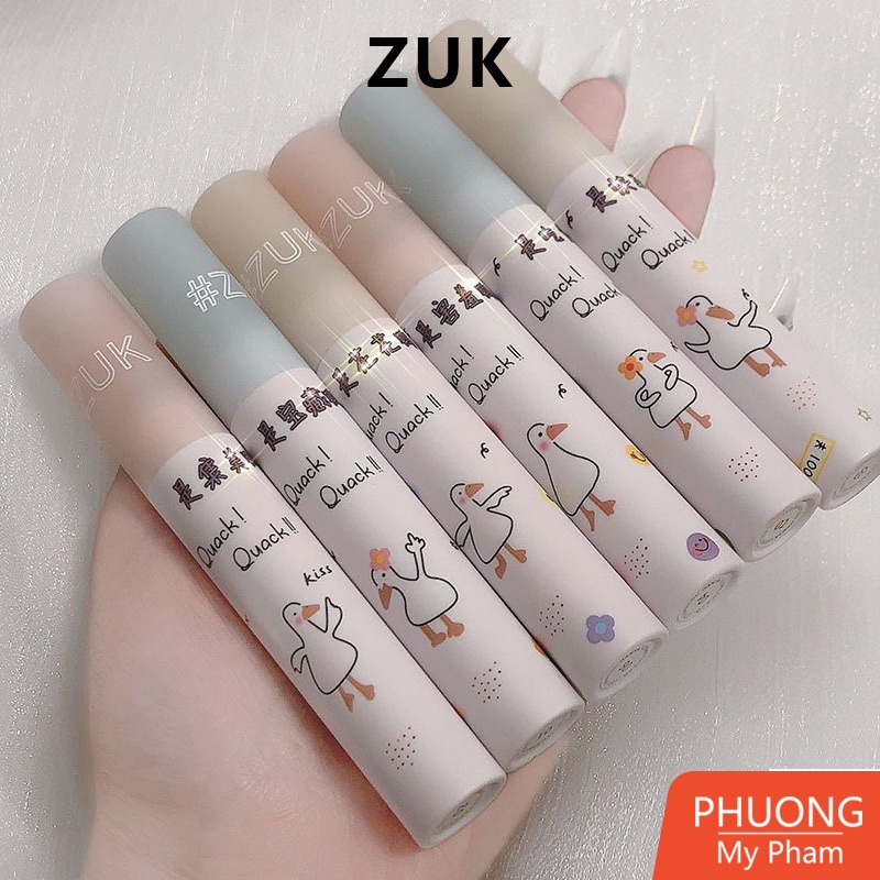 Son Kem Lì ZUK Vịt Dễ Thương Lâu Trôi Velvet Matte