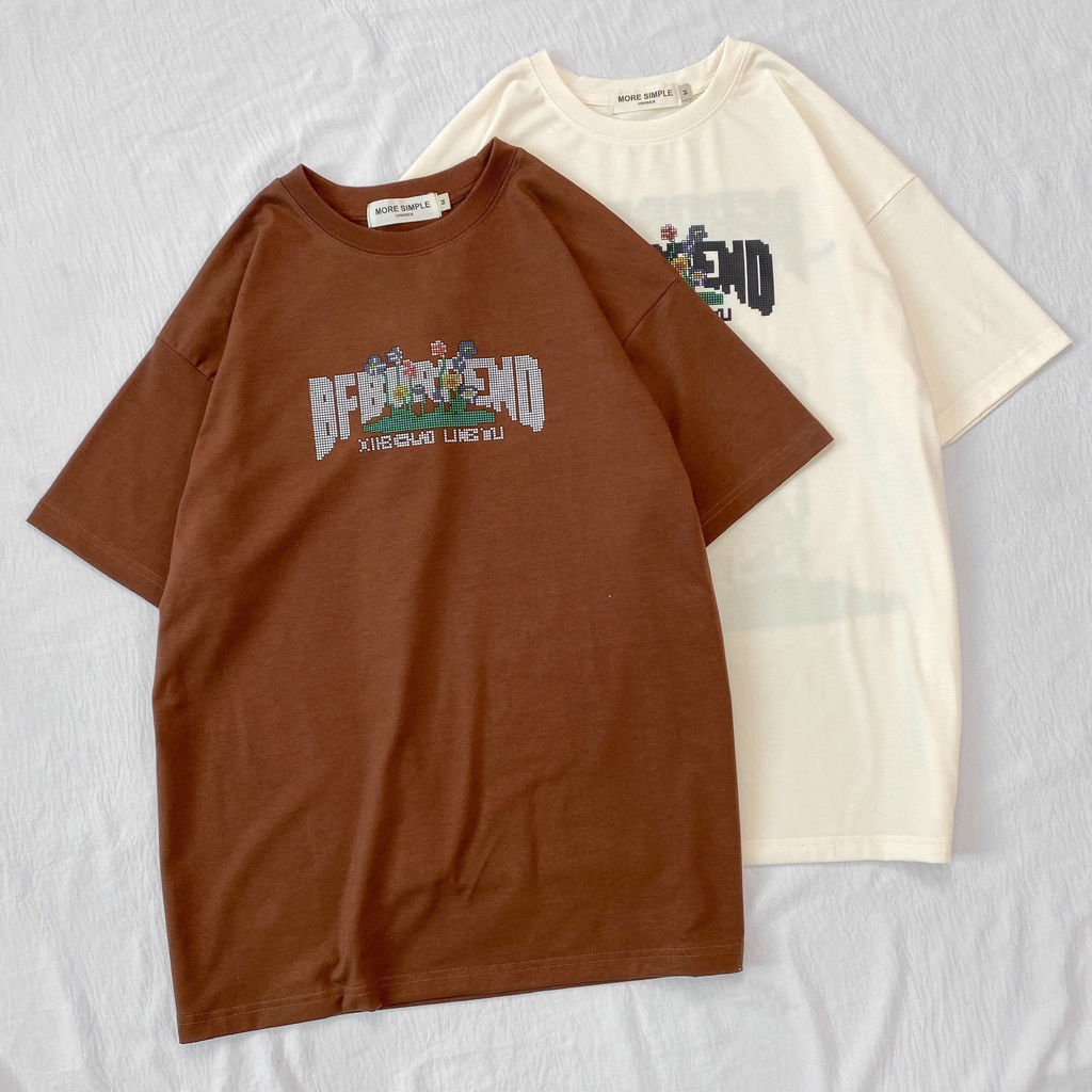 Áo Thun Tay Lỡ BFBORFEND Form Rộng Nam Nữ Style Cá Tính Phong Cách Ulzzang Unisex (Ảnh Thật/ Có Sẵn)