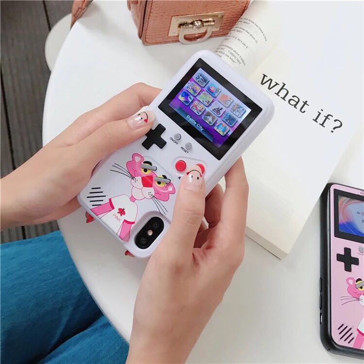 Ốp điện thoại cứng kiêm máy chơi game Super Marios cổ điển cho iPhone 6/6s 6plus/6splus 7/8 7plus/8plus X/XS XR XsMax 11 pro max