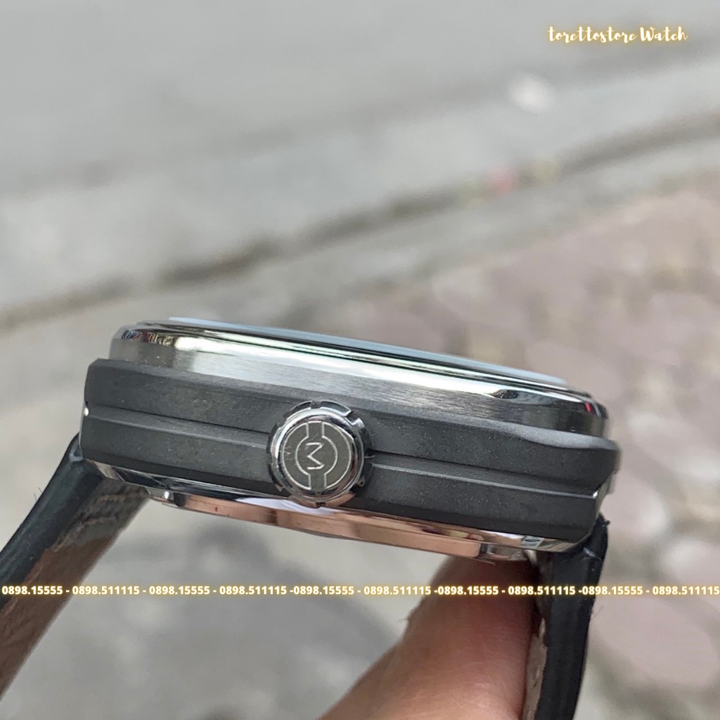 Đồng Hồ Nam  - Automatic - Hộp Gỗ, Sách, Thẻ Bảo Hành 2 năm , Khăn, Dây Cao Su Cao Cấp Tặng Kèm