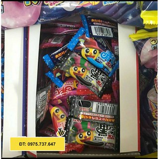 Kẹo nhuộm lưỡi xanh/đỏ/đen