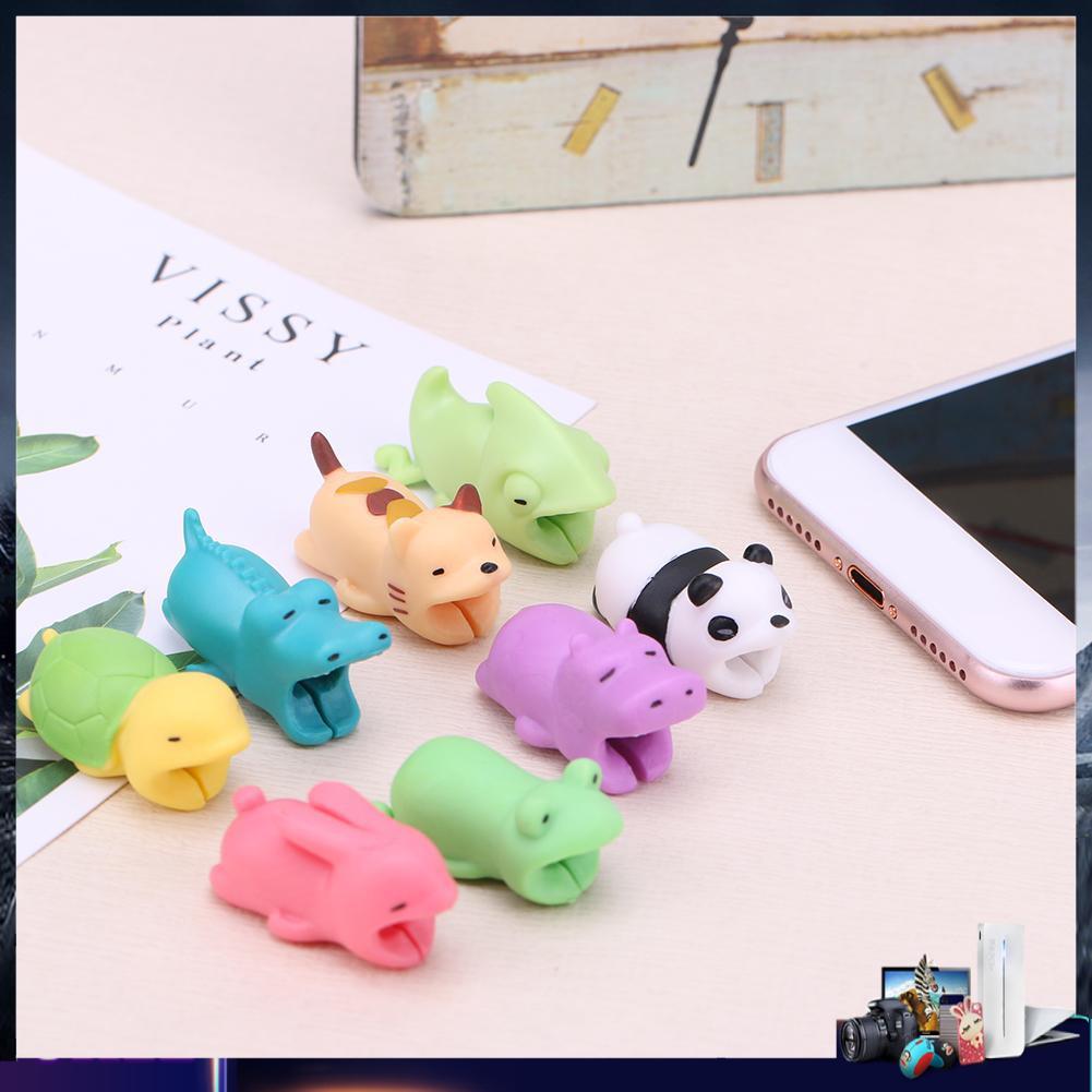 Phụ kiện bảo vệ đầu dây cáp hình các con vật đáng yêu