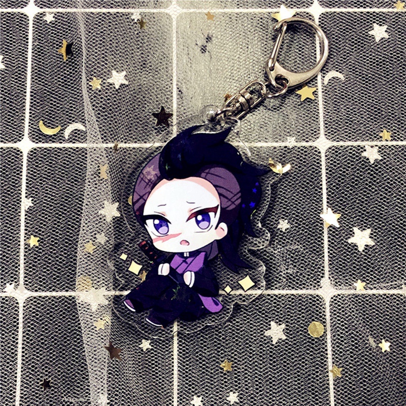 Móc Chìa Khóa Bằng Acrylic In Họa Tiết Hoạt Hình Demon Slayer Kimetsu No Yaiba Tanjirou Nezuko Agatsuma Zenitsu
