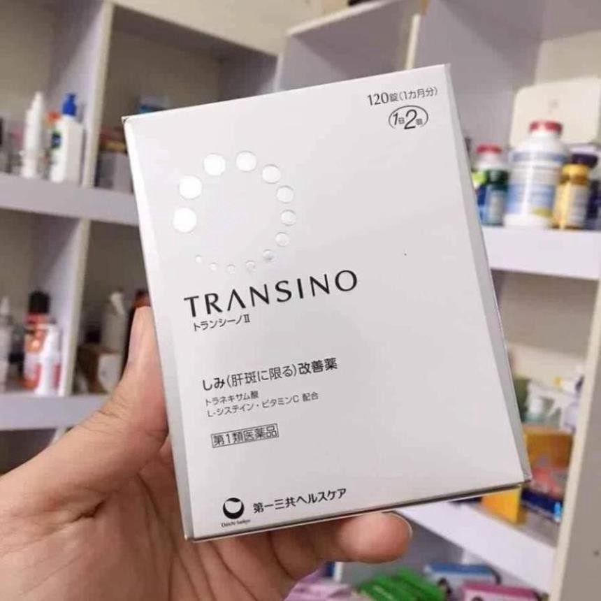 Viên Uống mờ_Nám, Trắng_Da Transino 240 Viên Nhật Bản - HÀNG CHÍNH HÃNG BAO CHUẨN | Thế Giới Skin Care