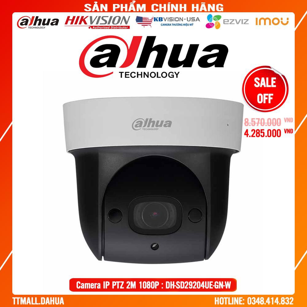 Camera Speed Dome IP 2MP Dahua SD29204UE-GN-W- Bảo hành chính hãng 2 năm