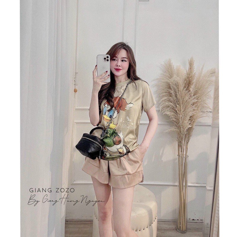 ❤️ SET ÁO LỤA VỊT DONAL SIÊU HÓT MIX QUẦN ĐŨI LOGO CẬP BẾN SET XINH GIÁ LẠI CÀNG XINH | BigBuy360 - bigbuy360.vn