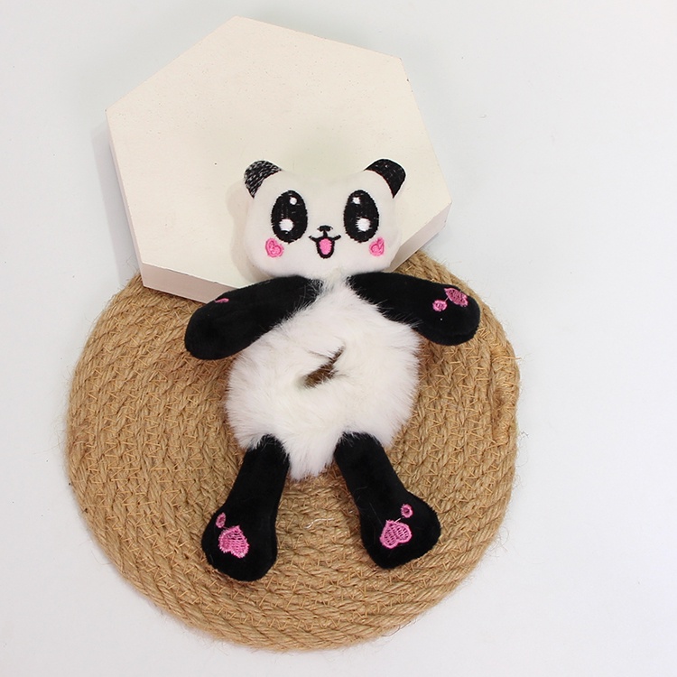 Dây Buộc Tóc Hình Thú Nhồi Bông Dễ Thương Cho Bé Gái