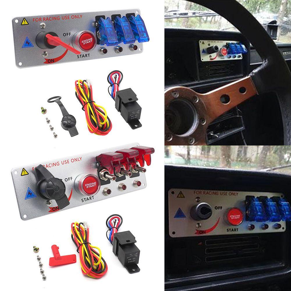 MYRONGVN Bộ Công Tắc Đánh Lửa Điện 12V Chuyên Dụng Cho Xe Đua