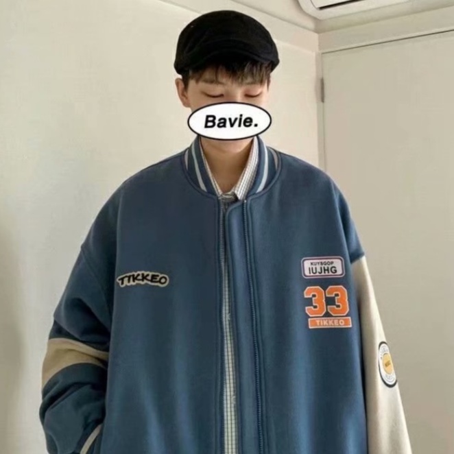 Áo khoác bóng chày thời trang dành cho cả nam và nữ