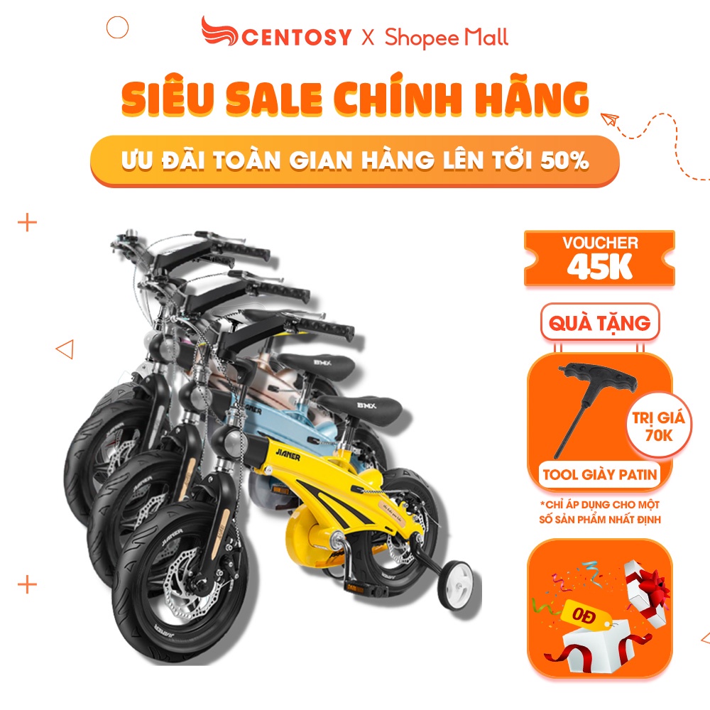 Jianner S9 vành đúc thể thao, xe đạp cho bé rèn luyện sức khỏe