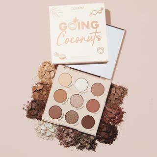 [BILL hãng mới nhất] Bảng Phấn Mắt 9 ô Colourpop Going Coconut