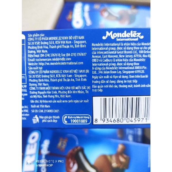 Bánh Oreo Socola Pie hộp 180g