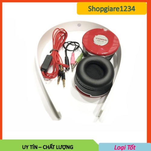Tai nghe chụp tai HYUNDAI - CIC I8,có micro dùng cho máy tính, laptop, điện thoại