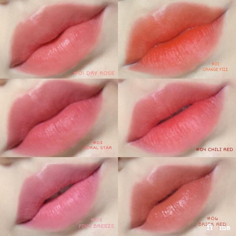 Thanh lý son Lilybyred mood liar velvet màu 02, 05 tint và Celefit Chiffon fit lip tint màu 06 | BigBuy360 - bigbuy360.vn