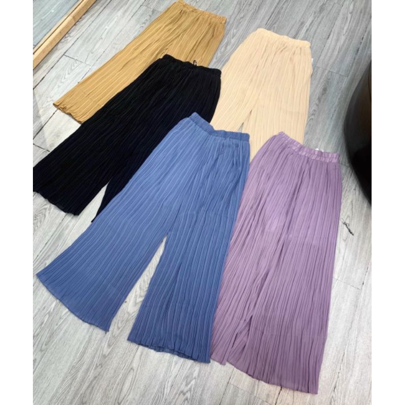 Quần voan lụa nhẹ tênh máy lịm frisize