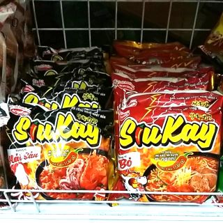 Mì cay7 cấp độ SIUKAY 127g.thùng 24 gói.