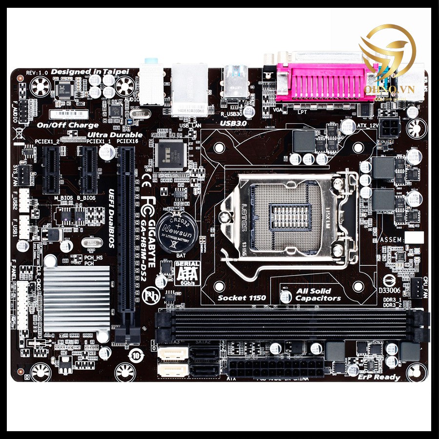 Main Máy Tính Bo Mạch Chủ Gigabyte H81 Renew MainBoard Linh Kiện Điện Tử Cho Máy Tính PC - OHNO VIỆT NAM