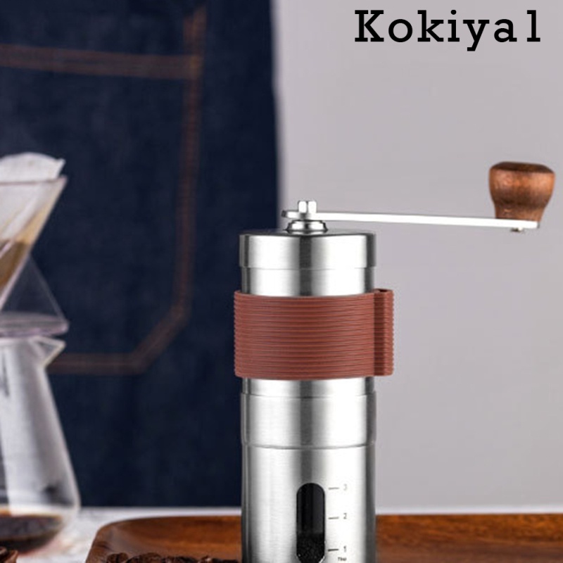 [HOT] Manual Coffee Grinder Adjustable Setting for Espresso French Press Camping