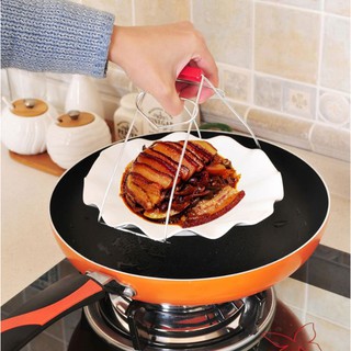 Kẹp đỏ gắp bát đĩa chống nóng