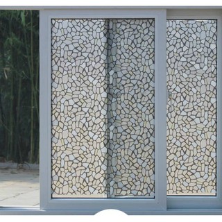 Decal dán kính mờ Sỏi đá (kt: dài 90cm x rộng 60cm / tờ)