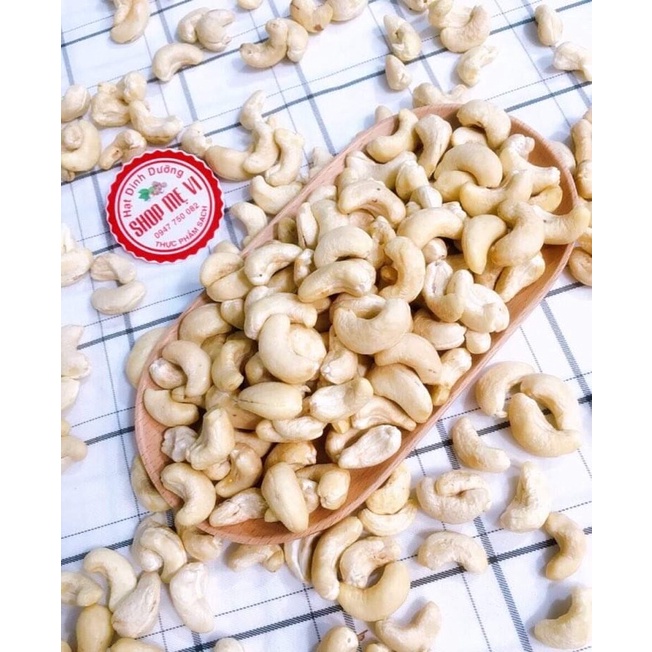 HẠT ĐIỀU TƯƠI BÌNH PHƯỚC NGUYÊN HẠT làm sữa 500GRAM