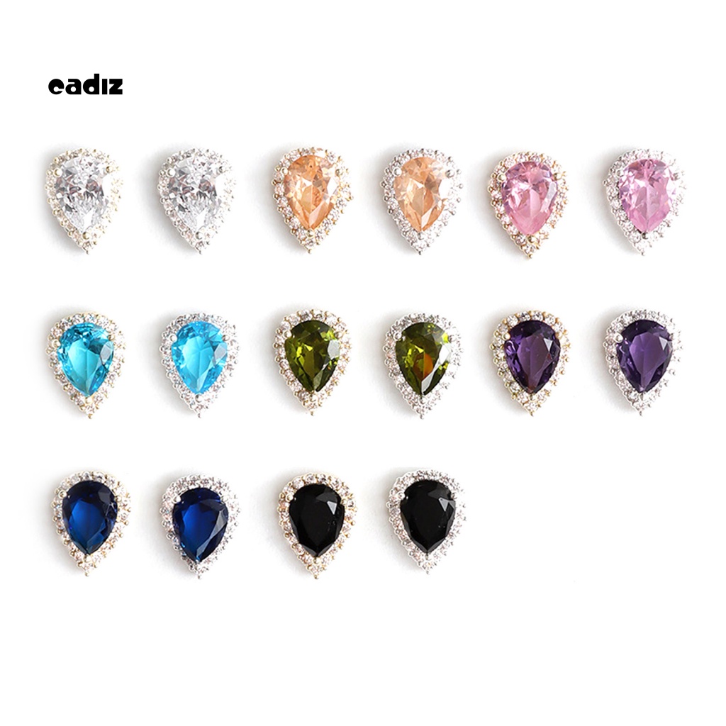 Phụ Kiện Trang Trí Móng Tay Hình Giọt Nước 3D