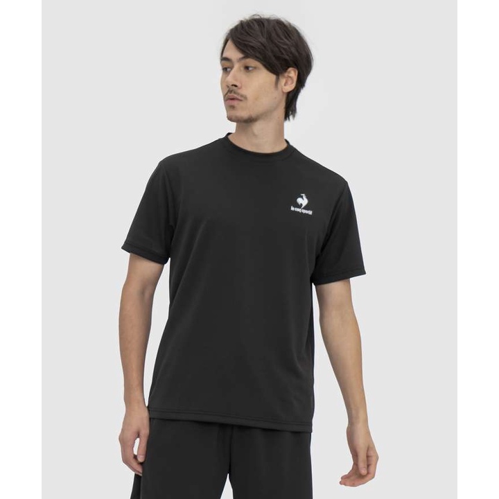 Áo T-Shirt le coq sportif nam - QMMTJA30-BLK