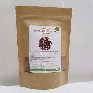 Trà gạo lứt - Đậu đen, đậu đỏ, hoa nhài rang sẵn 500gram loại thượng hạng TM144