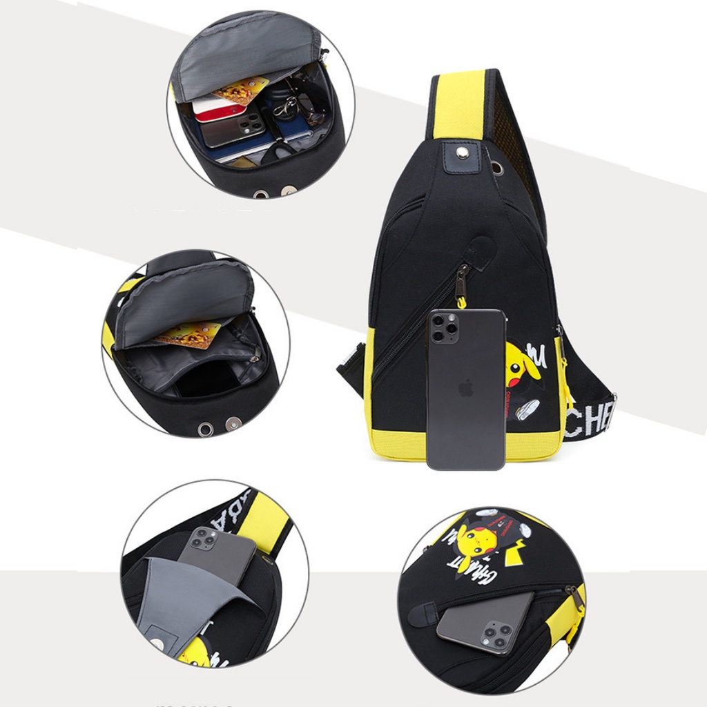  Túi đeo chéo nam da pu chống nước,tích hợp lỗ tai nghe tiện lợi | BigBuy360 - bigbuy360.vn