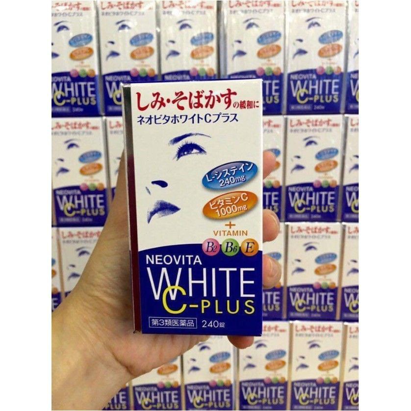 Viên Uống Trắng Da Vita White Plus Nhật Bản Hộp 240 Viên