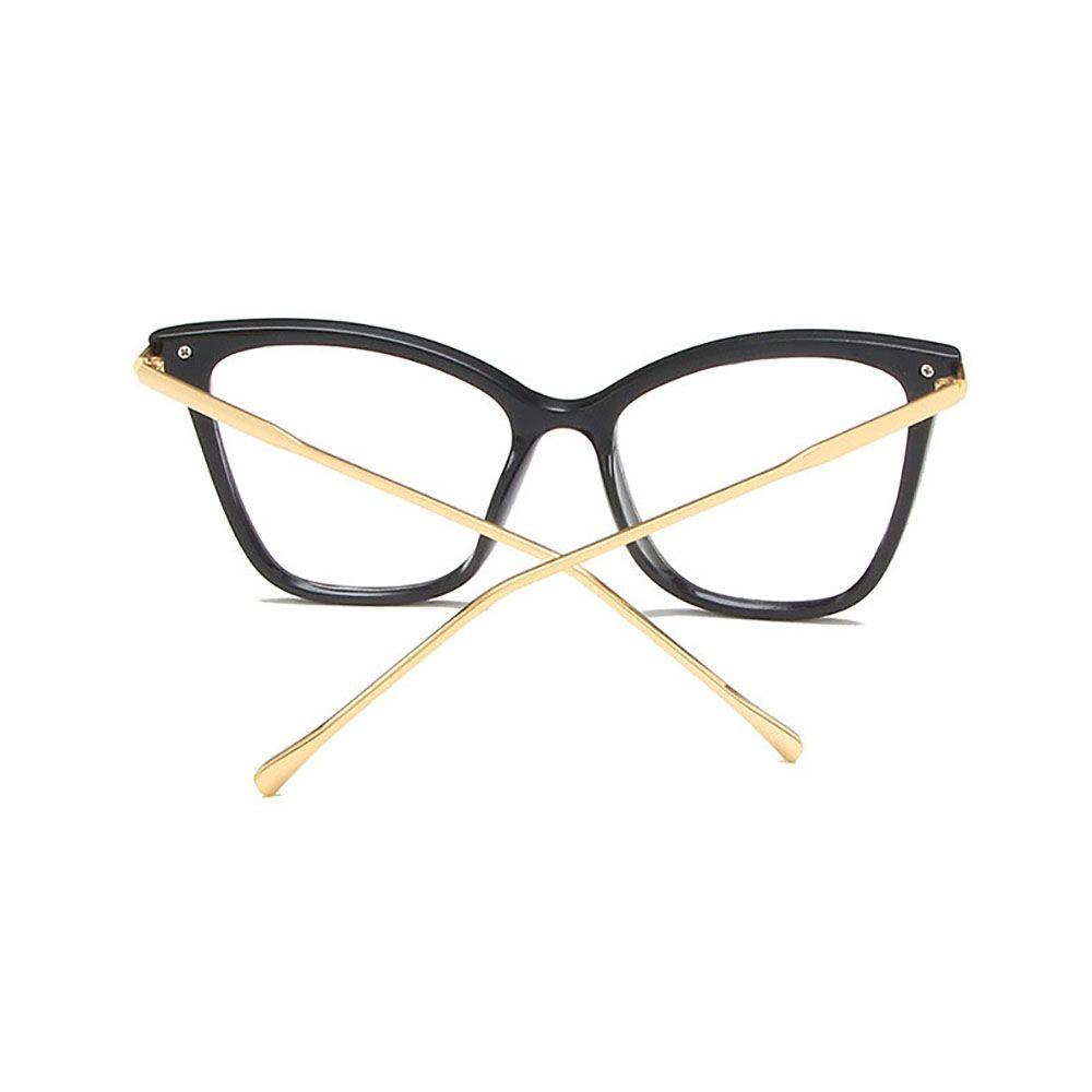 Kính Mát Gọng Mắt Mèo Chống Ánh Sáng Xanh Trong Suốt Thời Trang Cho Nam Và Nữ MXMUSTY