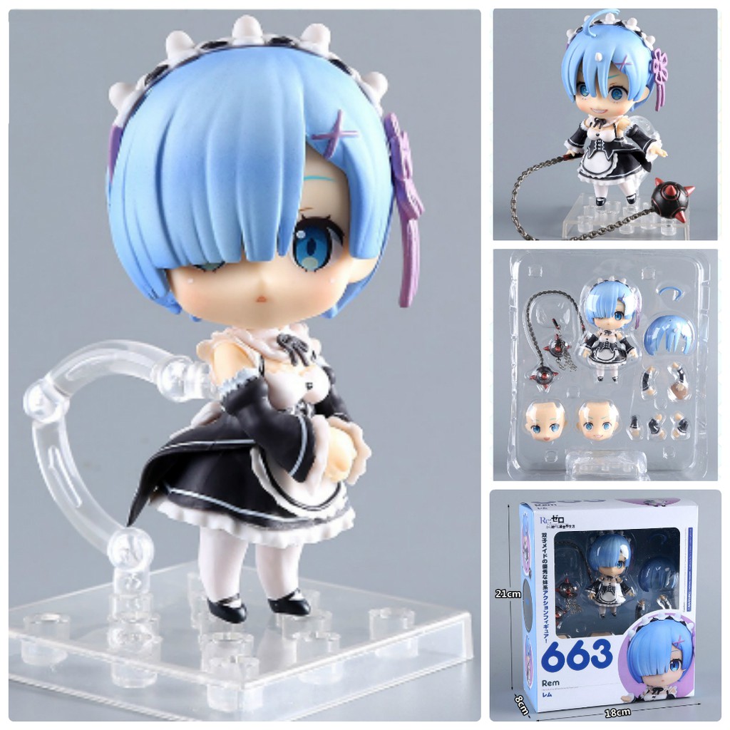 Mô Hình Nendoroid #663 - Rem - Anime Re: Zero - Mô Hình Nhân Vật |  Bibione.Vn