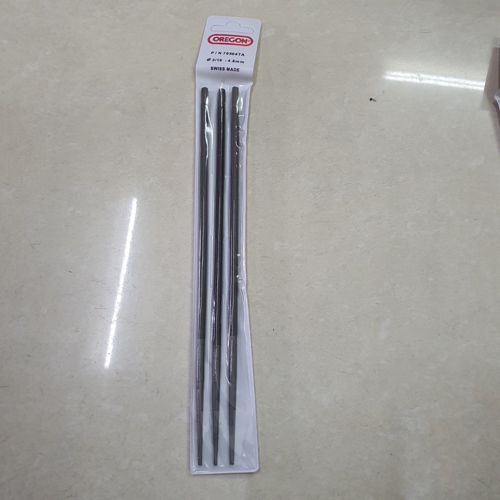 Dũa Tròn OREGON Dùng Cho Xích Các Loiạ Máy Cưa Xăng -Điện Giá 1 chiếc