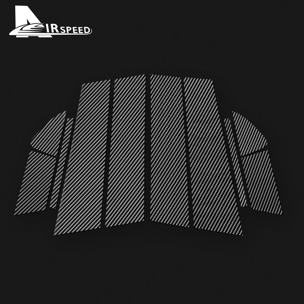 Miếng Dán Viền Cửa Sổ Xe Hơi Bằng Sợi Carbon Cho Mazda 3 6 CX5 CX-30 Axela Atenza