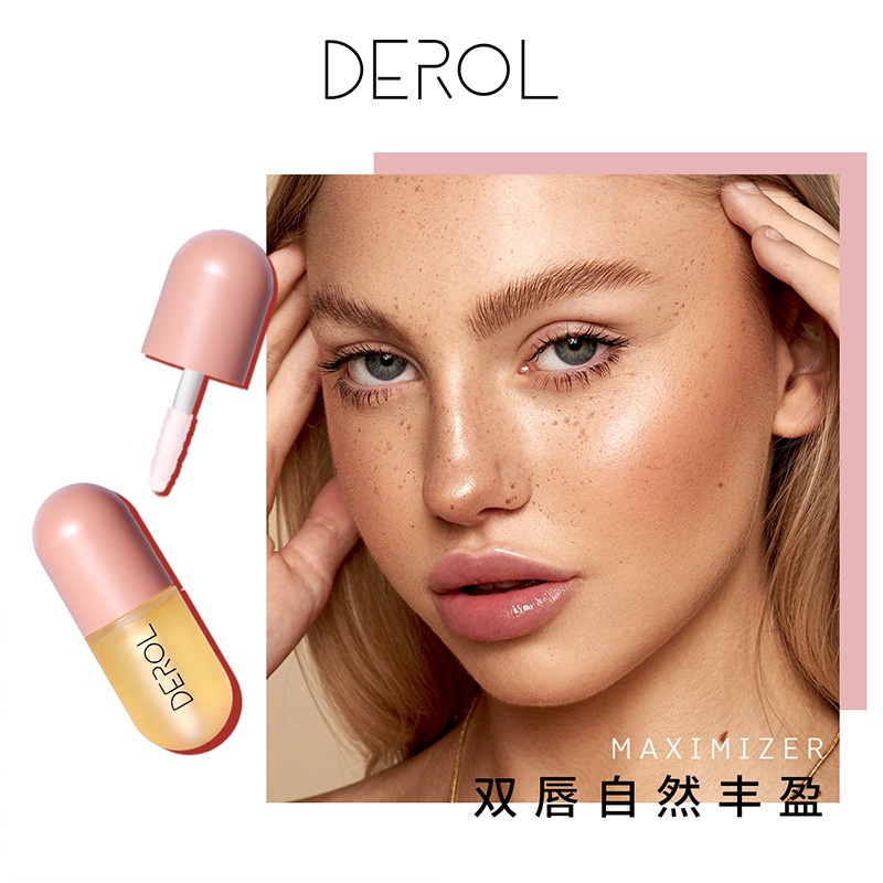 [Hàng mới về] Serum Chiết Xuất Thực Vật Chăm Sóc Môi Làm Sáng Tức Thì Derol