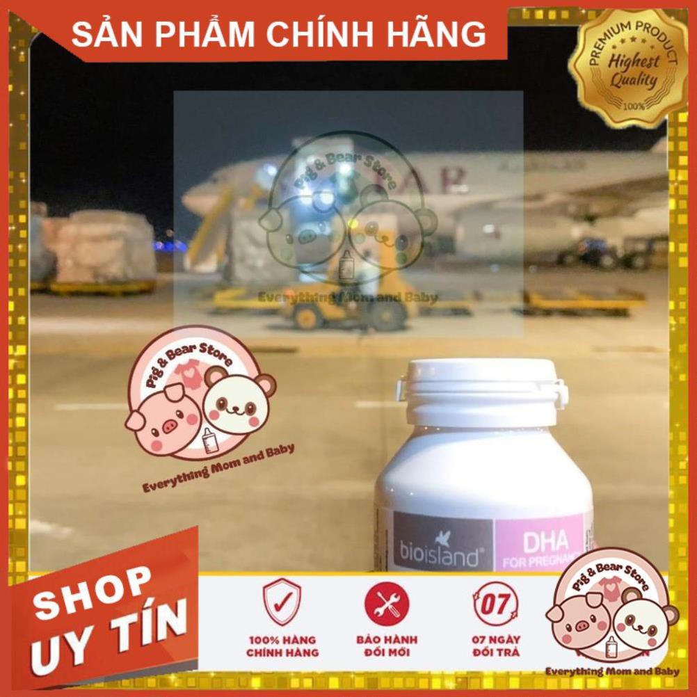 (FREE SHIP + CHUẨN AIR) DHA Bầu, DHA bầu Úc Bio Island 6o viên Úc