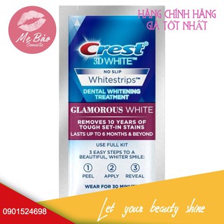 [CHÍNH HÃNG] Miếng dán trắng răng Crest 3D White (Miếng lẻ)