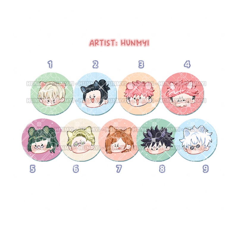 Móc khóa điện thoại phonecharm Jujutsu Kaisen -  Artist: Hunmyi