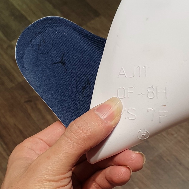 GIÀY JD3 RETRO FRAGMENT WHITE BLACK LAI AU