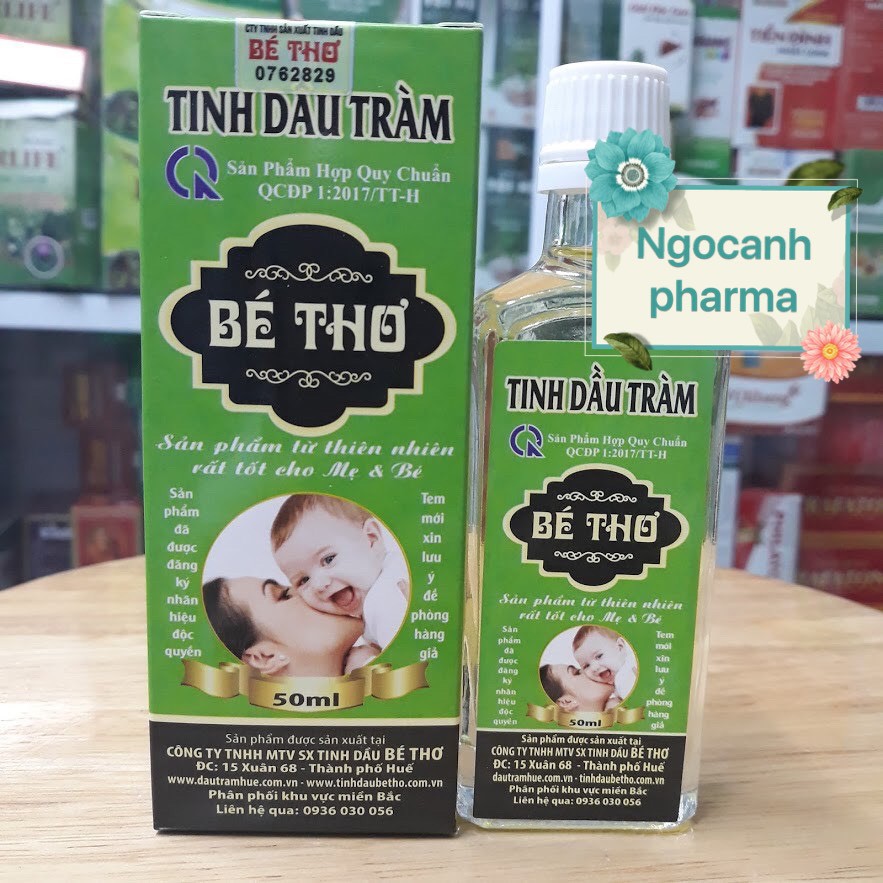 TINH DẦU TRÀM BÉ THƠ 50ml