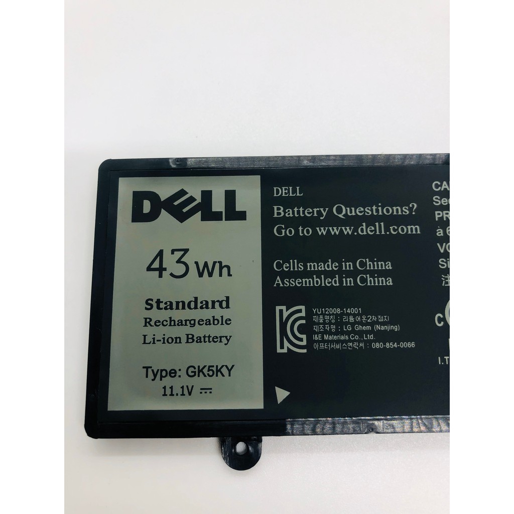 Pin Laptop Dell Inspiron 11 3147 3148 3000 3152 13 7347 7348 7359 7352 Inspiron 15 7558 7568 Mã Pin GK5KY