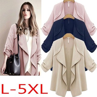 Áo Khoác Cardigan Tay Dài Chất Cotton Thiết Kế Dáng Rộng Thoải Mái áo khoác trơn áo khoác form rộng áo khoác uni áo vét