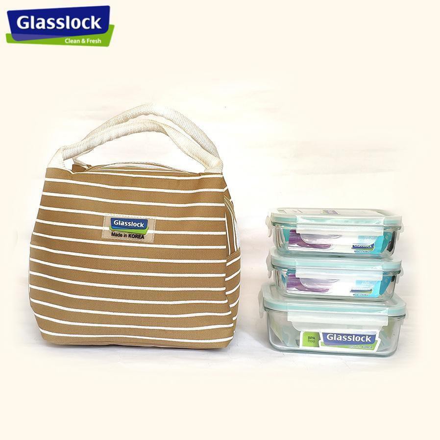 Túi đựng hộp cơm giữ nhiệt Glasslock TUI40*2-71