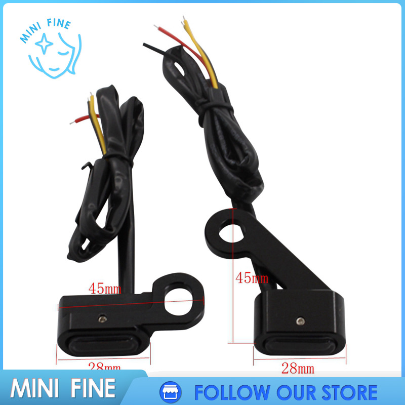 Đèn LED Xi Nhan Màu Cam Bạc Cho Harley Sportster 883 1200