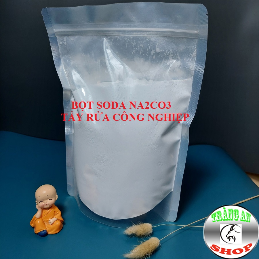 1kg - Bột Soda Công nghiệp, Công Dụng Tẩy Rửa, Nguyên Liệu Sản Xuất Xà Phòng, Dệt Nhuộm